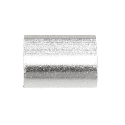 0.5-6mm Mini Aluminum Fishing Leader Sport Oval Sleeve Crimp