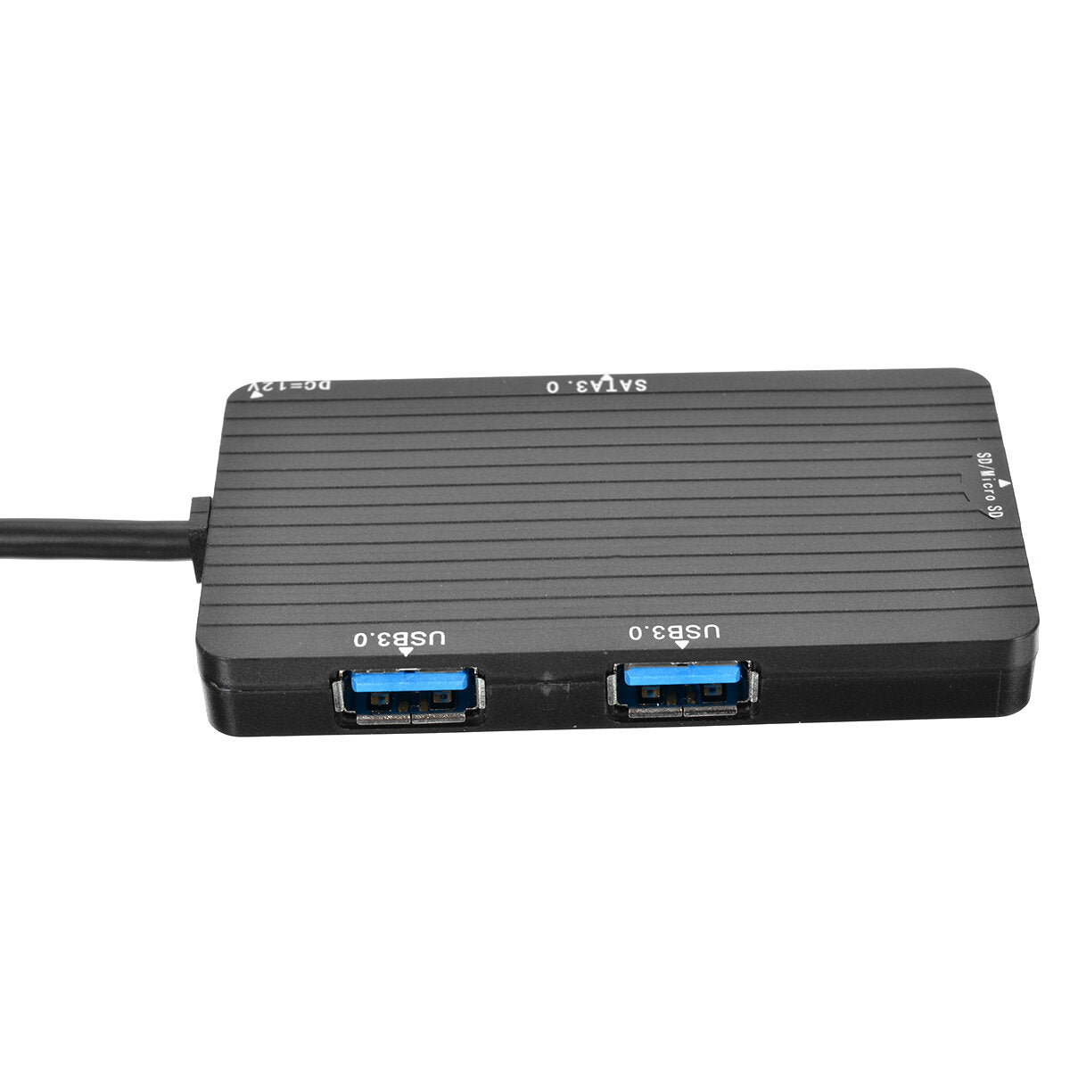 ELEGIANT USB3.0/SATA3.0 Converter 2.5" USB3.0 Hard Drive Adapter TF/SD Card Card Reader