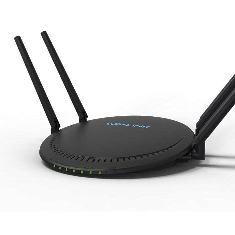 Wavlink AC1200 Wireless Dual Band Gigabit WiFi Router Touchlink 4x5dBi High Gain Antennas Support WPS