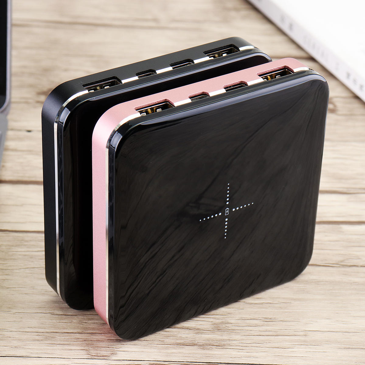 10000mah Dual Usb Mini Power Bank 2.1a Quick External