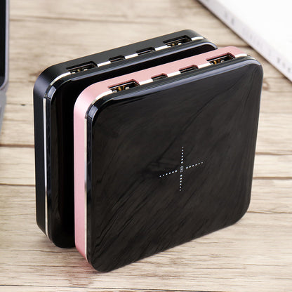 10000mah Dual Usb Mini Power Bank 2.1a Quick External