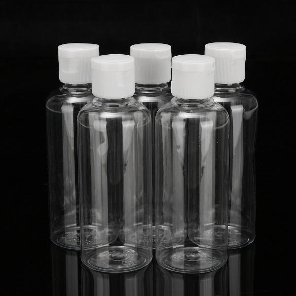 100ml Clear Plastic Bottles For Travel Cosmetic Lotion