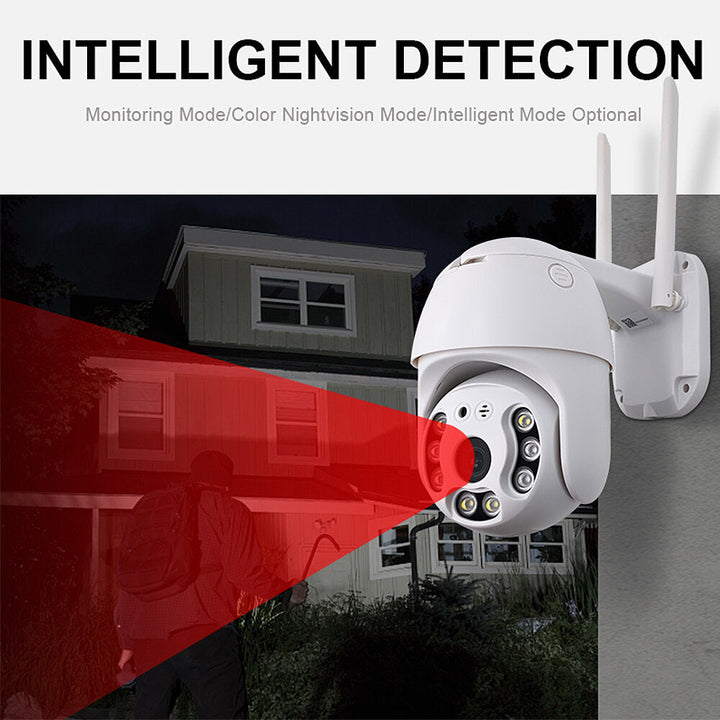 1080p Hd 3mp Ptz Security Camera Two-way Talk Mobile