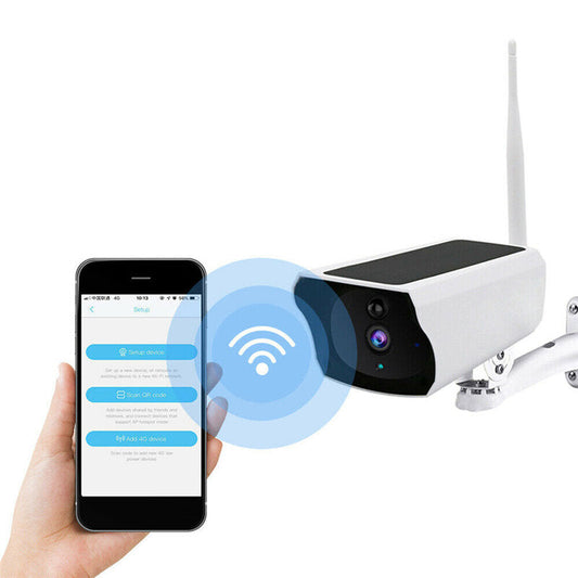 1080p Hd Wifi Solar Security Ip Camera Night Vision Wireless