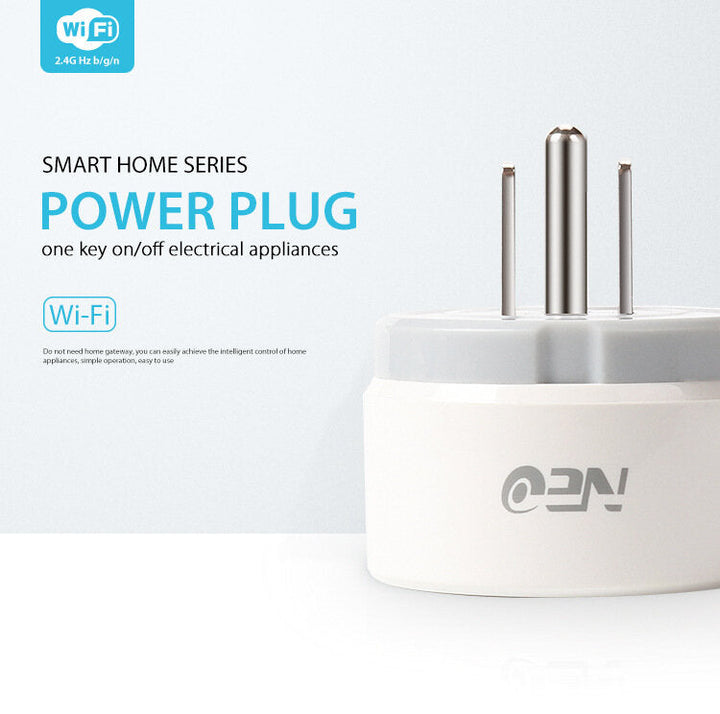 10a Tuya Mini Smart Plug Wifi Socket Us Type Power Monitor