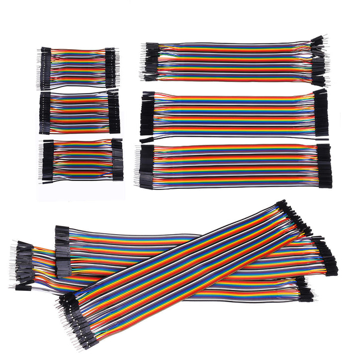 10cm / 20cm / 30cm Ff Fm Mm Dupont Wire Jumper Cables Male &
