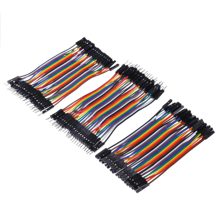10cm / 20cm / 30cm Ff Fm Mm Dupont Wire Jumper Cables Male &