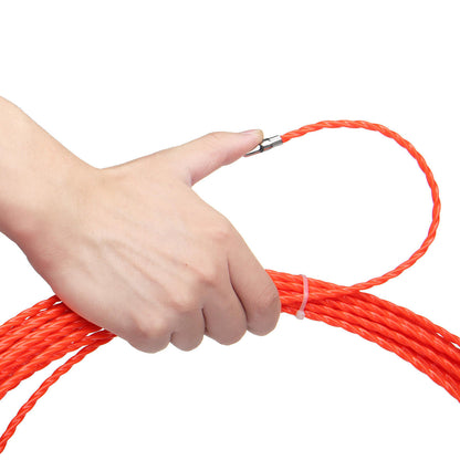 10m/20m/30m Dia 5mm Cable Puller Fish Tape Reel Conduit