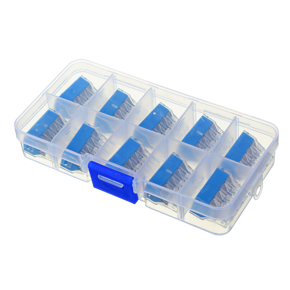 10pcs 8 Holes Universal Compact Terminal Block Electric
