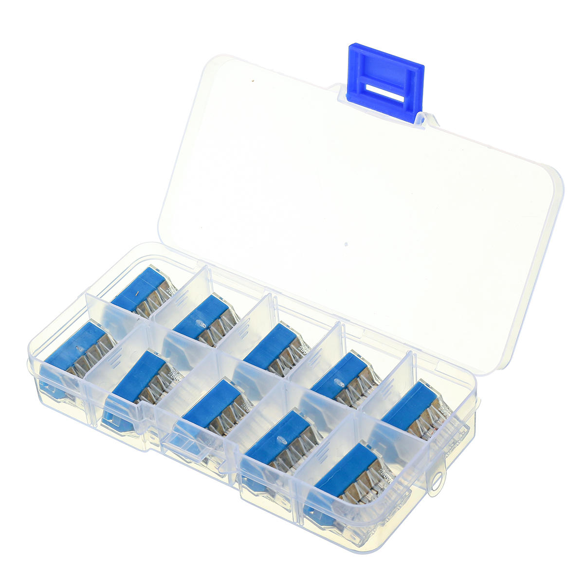 10pcs 8 Holes Universal Compact Terminal Block Electric