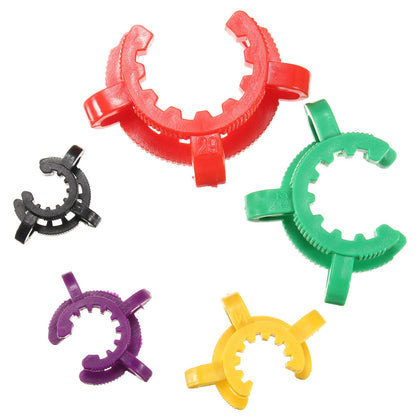 10pcs Laboratory Lab Plastic Clamp Tongs Clip For 1621 1822