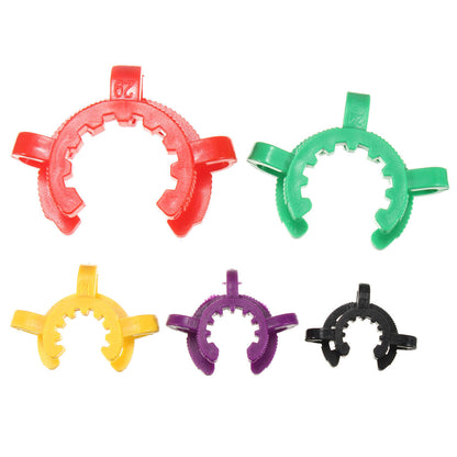 10pcs Laboratory Lab Plastic Clamp Tongs Clip For 1621 1822