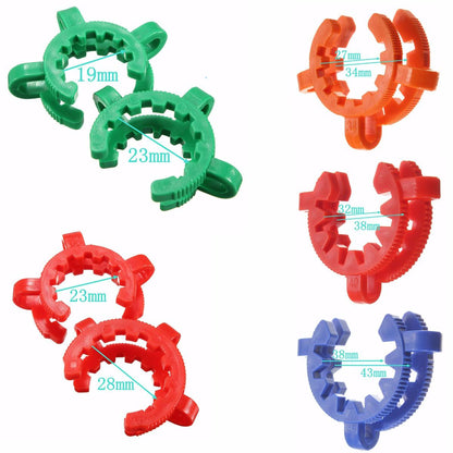 10pcs Laboratory Lab Plastic Clamp Tongs Clip For 1621 1822