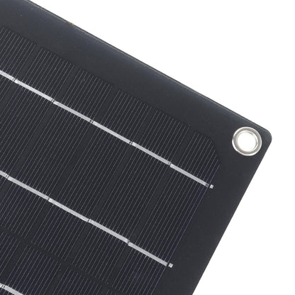 10w Etfe Solar Panel Waterproof Car Emergency Charger With 4