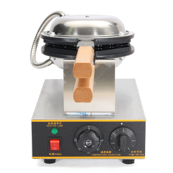 110v Electric Egg Cake Oven Pan Waffle Maker Breakfast