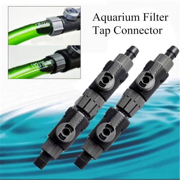 12-22mm Aquarium Tap Connector Filter Hose Tubing Double