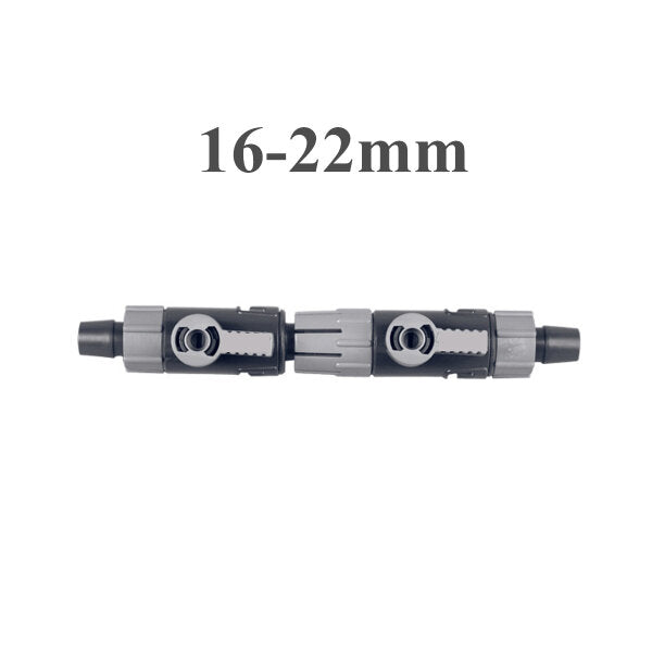 12-22mm Aquarium Tap Connector Filter Hose Tubing Double