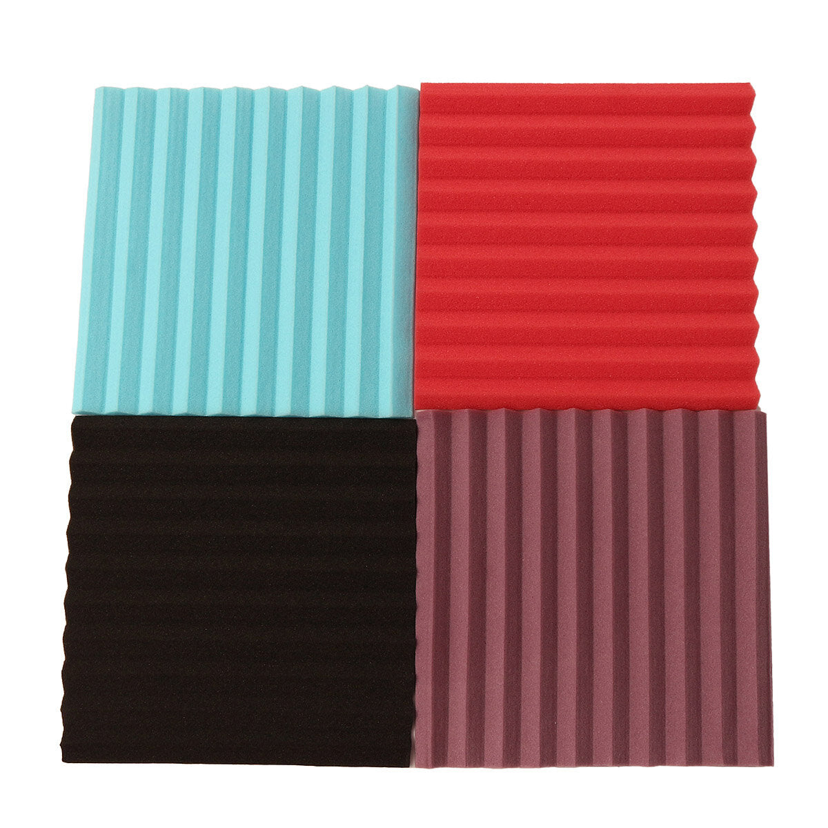 12 Pack Acoustic Wall Panels Sound Proofing Foam Pads Studio