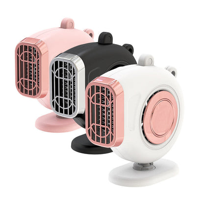 120w Car Heater Defrosting Electric Fan 360 Rotating Rapid