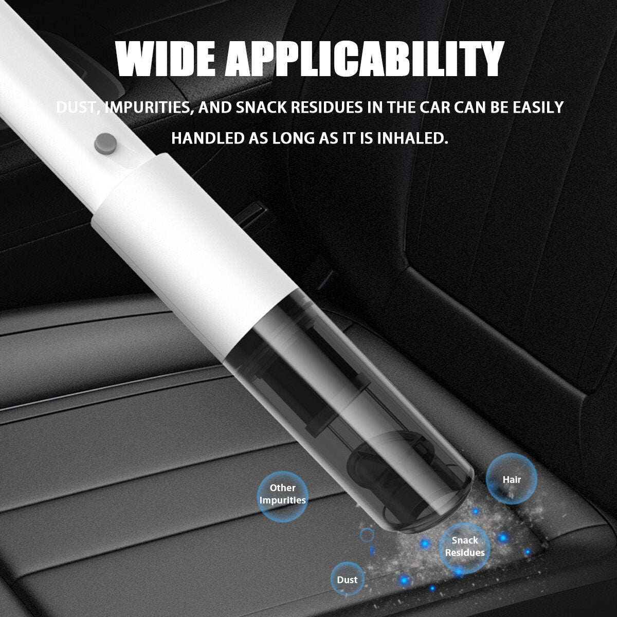 120w Handheld Portable Handy Car Home Vacuum Cleaner 6000pa