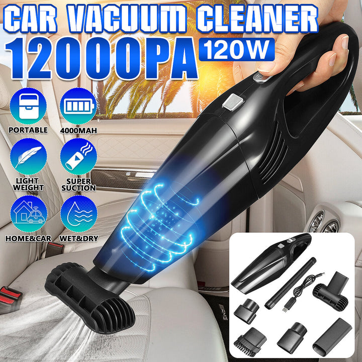 120w Wireless/wired Handheld Portable Handy Car Home Vacuum