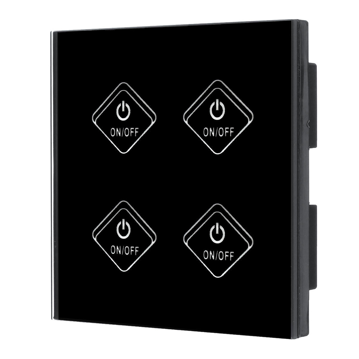 1/2/3/4gang Wifi Smart Wall Light Remote Touch Switch Panel