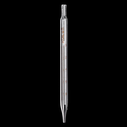 1/2/3/5/10ml Glass Short Pipette With Scale Lab Glassware