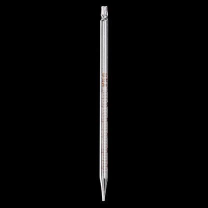 1/2/3/5/10ml Glass Short Pipette With Scale Lab Glassware