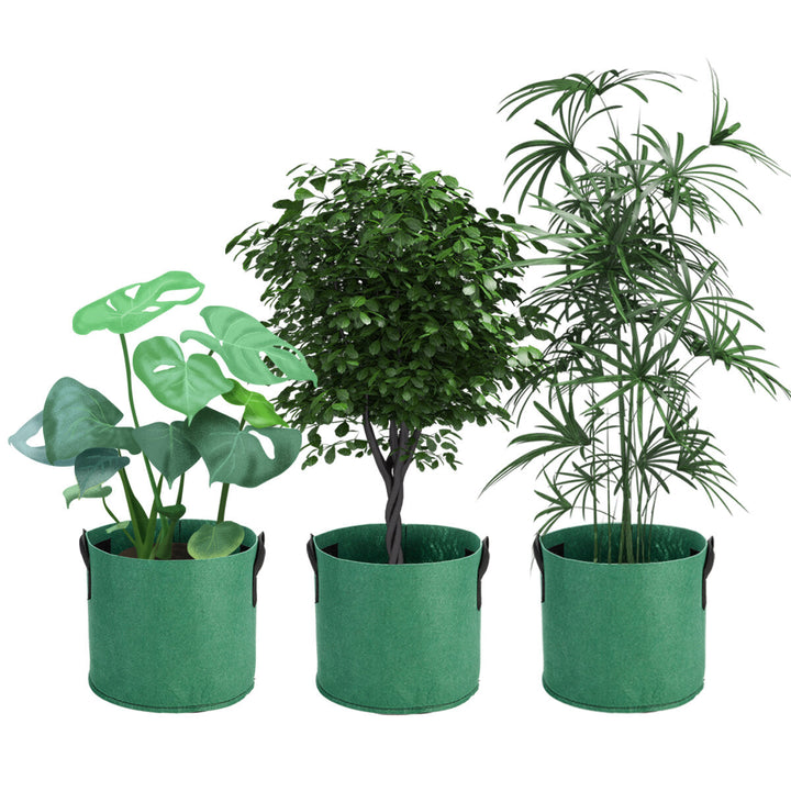 1/2/3/5/7/10gallon Felt Non-woven Pots Plant Grow Bag