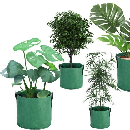 1/2/3/5/7/10gallon Felt Non-woven Pots Plant Grow Bag