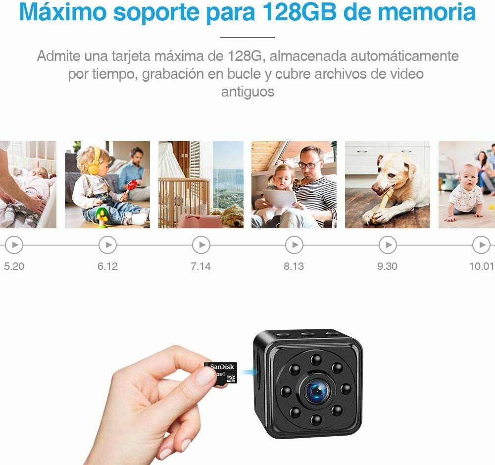 128gb L23 1080p 2mp Lens Camera 2-hour Recorrding 30 Fps