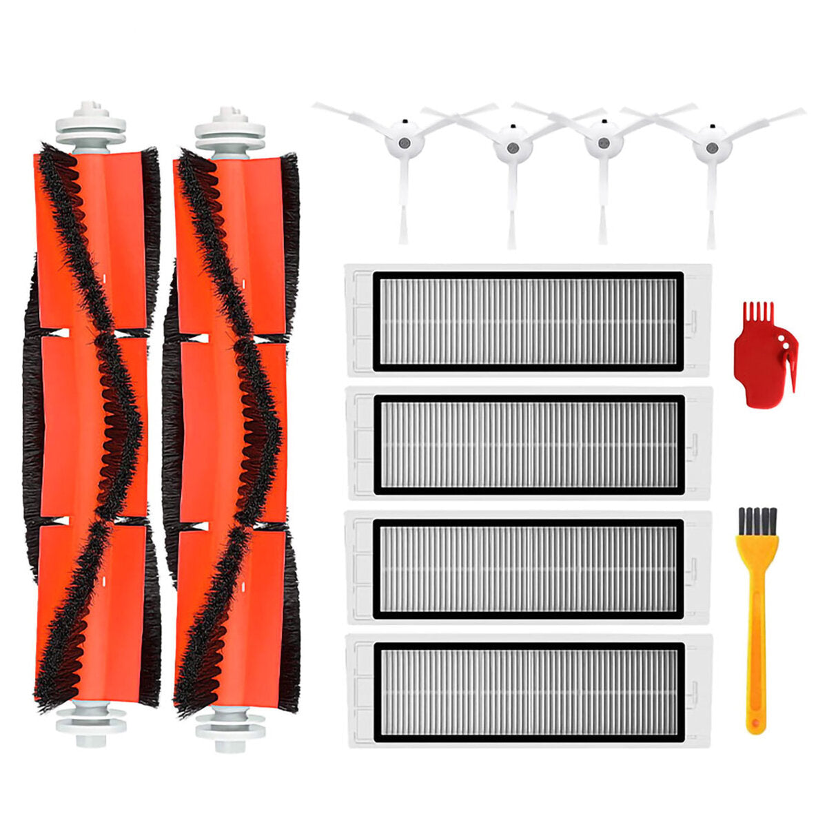 12pcs Replacements For Xiaomi Roborock Vacuum Cleaner Parts
