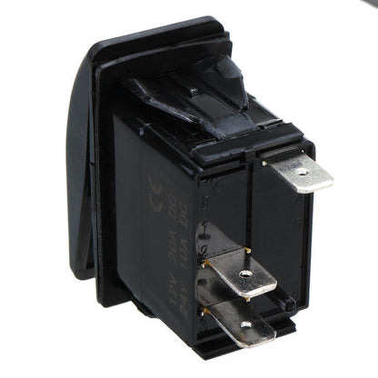 12v 20 Amp Daystar Bar Rocker Switch 3 Pin Arb