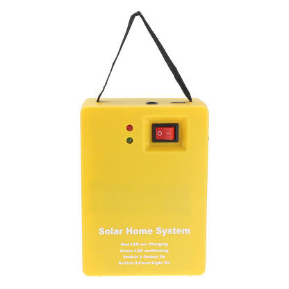 12v Dc Solar Panels Lighting Charging Generator Home Outdoor