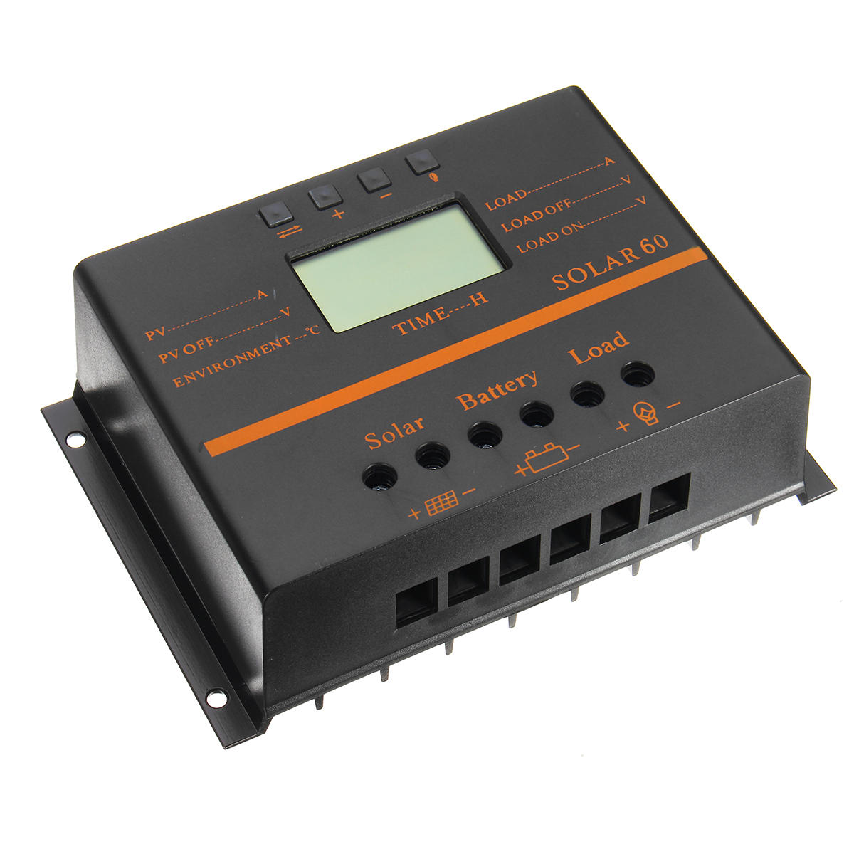 12v/24v 40a/50a/60a/80a Pwm Solar Controller Lcd Function 5v