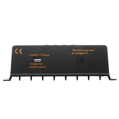 12v/24v 40a/50a/60a/80a Pwm Solar Controller Lcd Function 5v