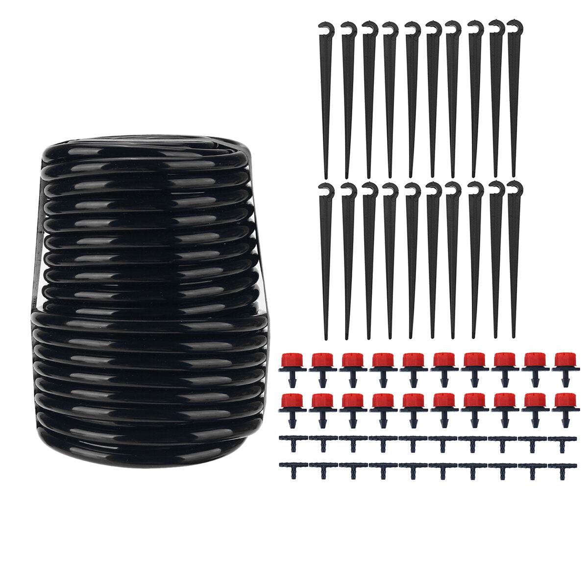 15/25m Adjustable Water Flow Irrigation Drippers Nozzle Barb
