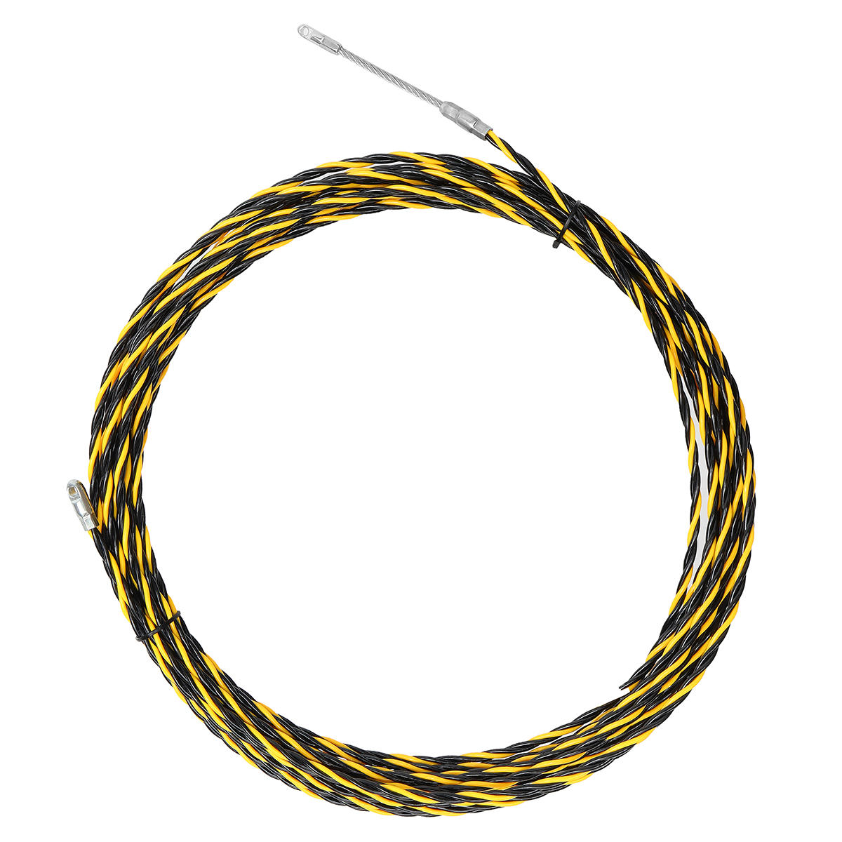 15m 5mm Spiral Cable Puller Conduit Snake Rodder Fish Tape