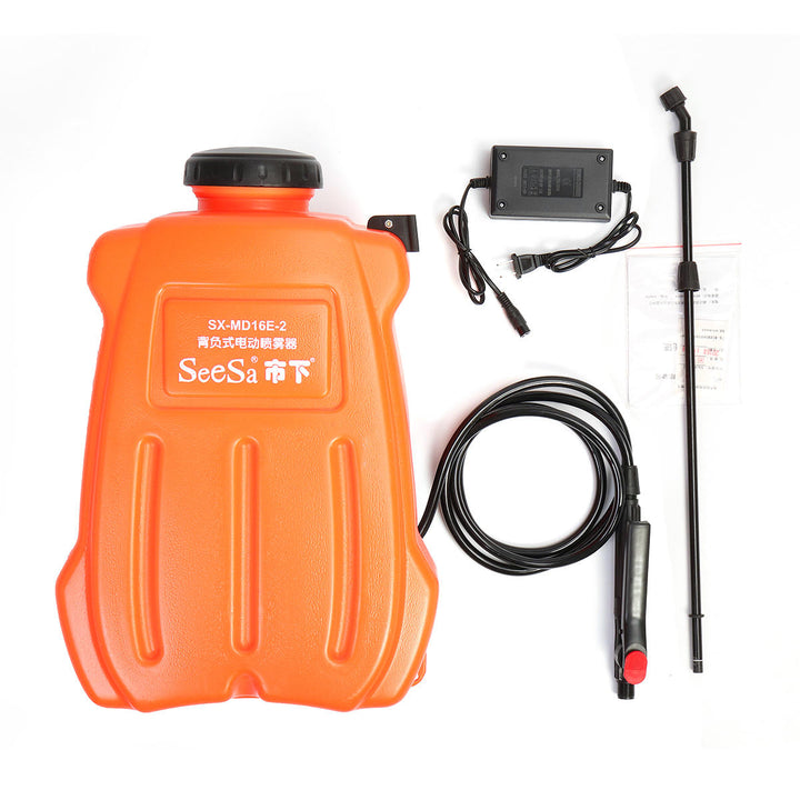 16l Electric Pressure Sprayer Battery Rechargeable Garden