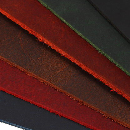175*225mm Vintage 1.8-2mm Thick Hide Cowhide Leather For