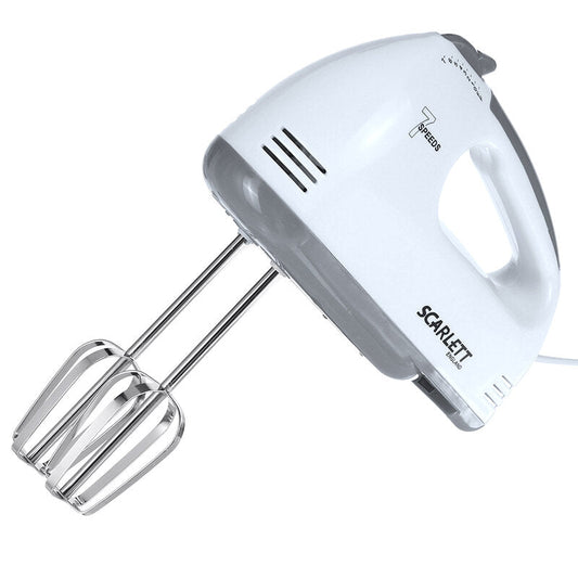 180w Kitchen Electric Hand Mixer With 7 Speeds Food Blender