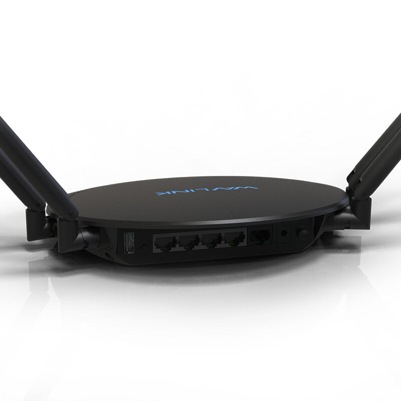 Wavlink AC1200 Wireless Dual Band Gigabit WiFi Router Touchlink 4x5dBi High Gain Antennas Support WPS