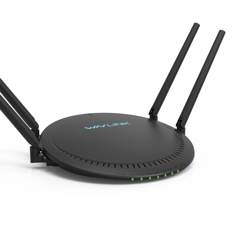 Wavlink AC1200 Wireless Dual Band Gigabit WiFi Router Touchlink 4x5dBi High Gain Antennas Support WPS