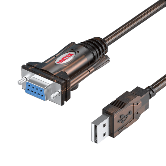 UNITEK USB to RS232 Serial Cable Engineering Grade Extension RS232 Cable Data Cable Support USB CDC-ACM