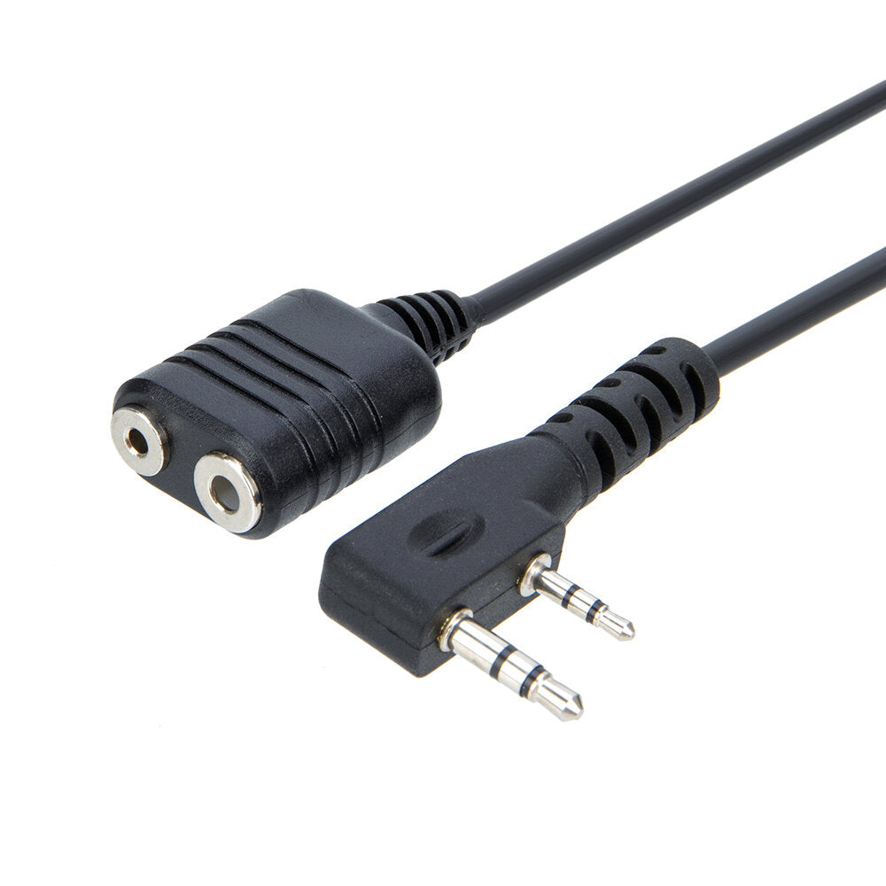 1m k Type 2 Pin Speaker Mic Headset Earpiece Extension Cord