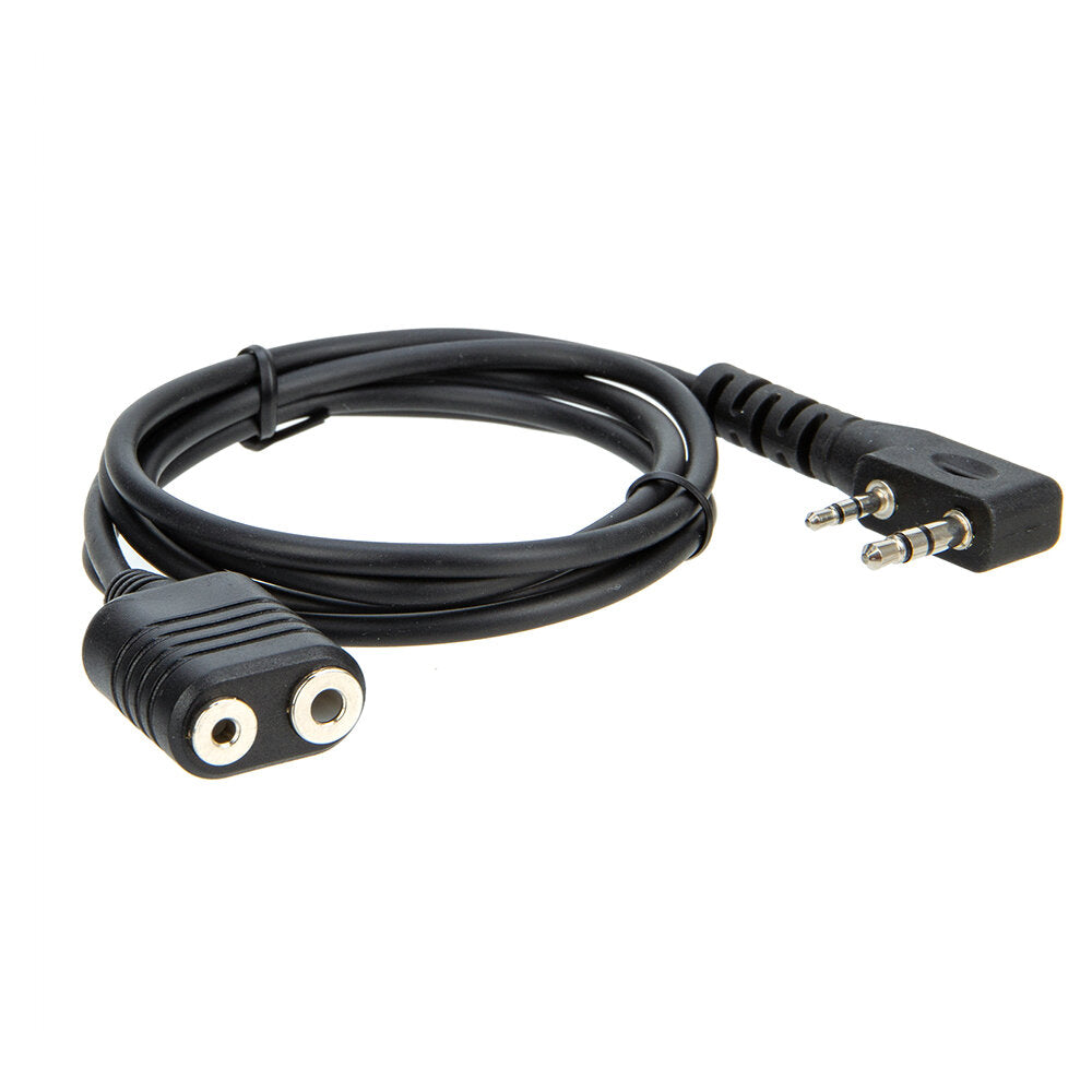1m k Type 2 Pin Speaker Mic Headset Earpiece Extension Cord
