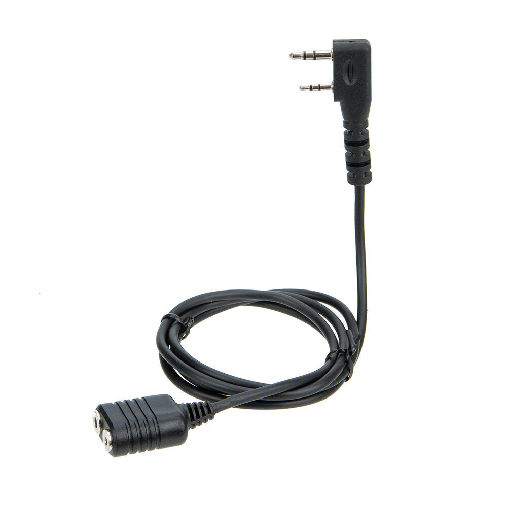 1m k Type 2 Pin Speaker Mic Headset Earpiece Extension Cord