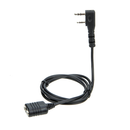 1m k Type 2 Pin Speaker Mic Headset Earpiece Extension Cord