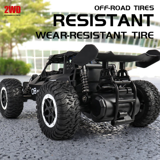 2.4G RC Drift Car 1/16 High Speed 20KM/H 2WD Off-road Remote Control Cars with LED Light Climbing Vehicles Mini Racing Car Toys