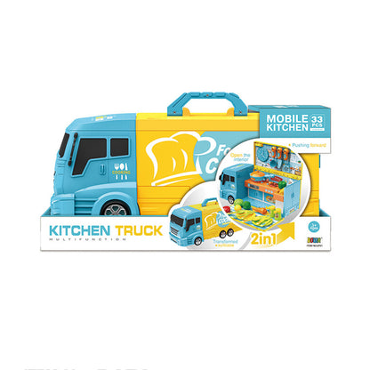 2 In 1 Kitchen Ice Cream Car Tool Set Cooking Toys Play